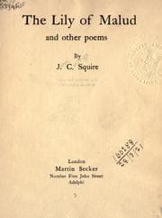 Tapa de The lily of Malud and other poems