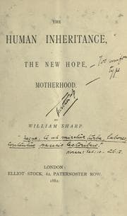 Tapa de The human inheritance ; The new hope ; Motherhood