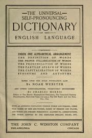 Tapa de The Universal self-pronouncing dictionary of the English language