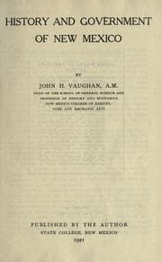 Tapa de History and government of New Mexico