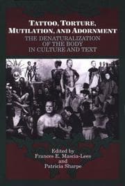 Tapa de Tattoo, torture, mutilation, and adornment