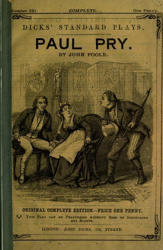 Tapa de Paul Pry