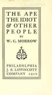 Tapa de The ape, the idiot & other people