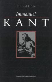 Tapa de Immanuel Kant