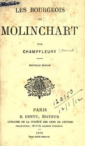 Tapa de Les bourgeois de Molinchart