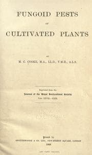 Tapa de Fungoid pests of cultivated plants
