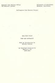 Tapa de Poet and suffragist
