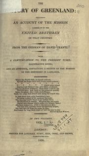 Tapa de The history of Greenland