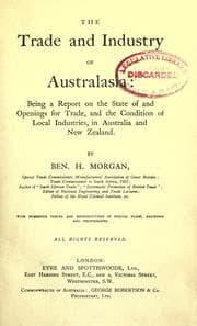 Tapa de The trade and industry of Australasia