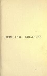Tapa de Here and hereafter