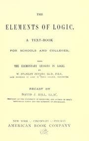 Tapa de The elements of logic