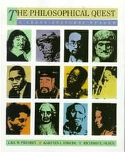 Tapa de The philosophical quest