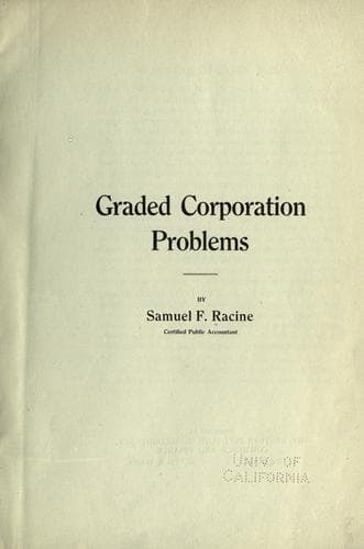 Tapa de Graded corporation problems