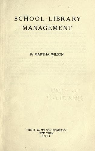 Tapa de School library management