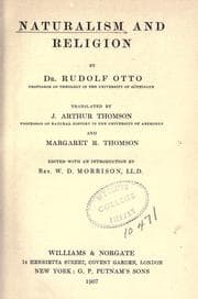 Tapa de Naturalism and religion