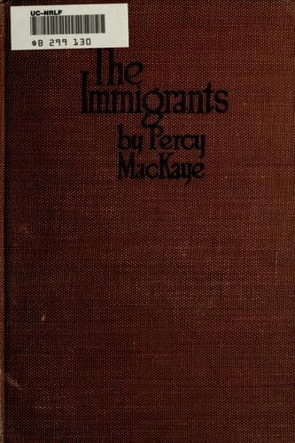 Tapa de The immigrants
