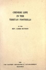 Tapa de Chinese life in the Tibetan foothills