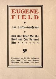 Tapa de Eugene Field; an auto-analysis