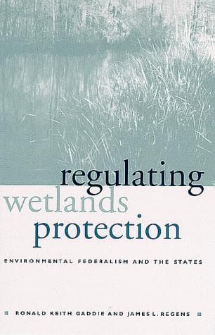 Tapa de Regulating Wetlands Protection