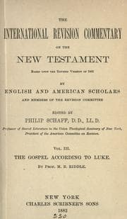 Tapa de The international revision commentary on the New Testament