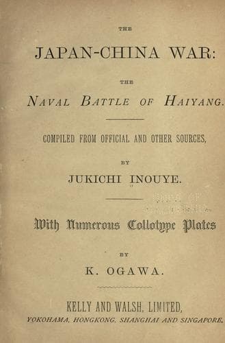 Tapa de The Japan-China war