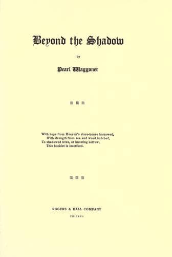 Tapa de Beyond the shadow