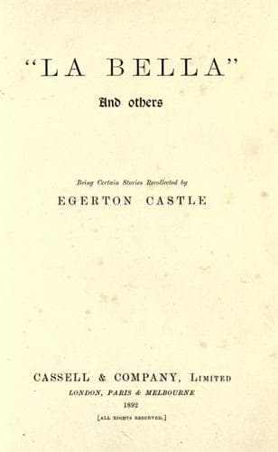 Tapa de "La bella"