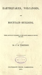 Tapa de Earthquakes, volcanoes, and mountain-building