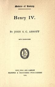 Tapa de Henry IV