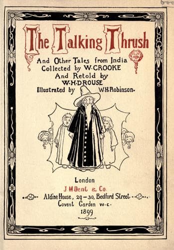 Tapa de The talking thrush