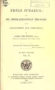 Tapa de Philo Judaeus