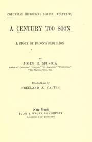 Tapa de A century too soon