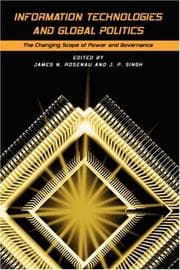 Tapa de Information technologies and global politics