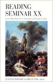 Tapa de Reading Seminar XX