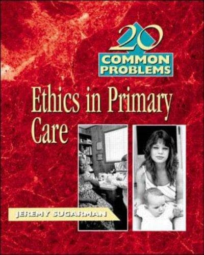 Tapa de Ethics in primary care