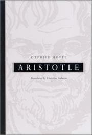 Tapa de Aristotle (Suny Series in Ancient Greek Philosophy)