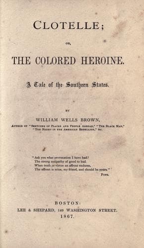 Tapa de Clotelle ; or, The colored heroine