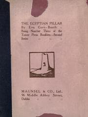 Tapa de The Egyptian pillar