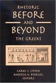 Tapa de Rhetoric before and beyond the Greeks
