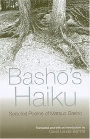 Tapa de Basho's Haiku