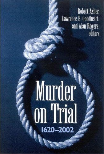 Tapa de Murder on Trial