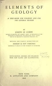 Tapa de Elements of geology