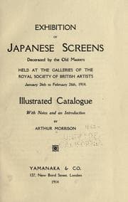 Tapa de Exhibition of Japanese screens decorated by the old masters