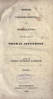 Tapa de Memoir, correspondence, and miscellanies