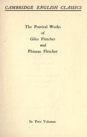 Tapa de Giles and Phineas Fletcher
