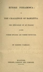 Tapa de Ettore Fieramosca