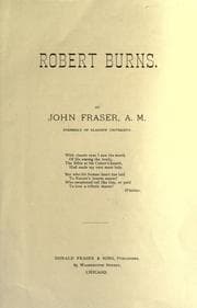 Tapa de Robert Burns