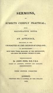 Tapa de Sermons, on subjects chiefly practical