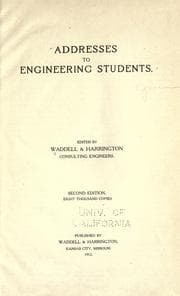 Tapa de Addresses to engineering students