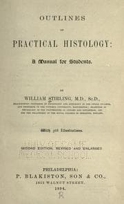 Tapa de Outlines of practical histology